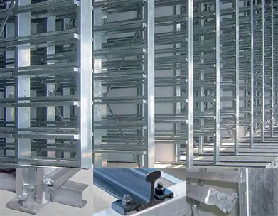 Μηχανή τούβλου με σύστημα συντήρησης rack